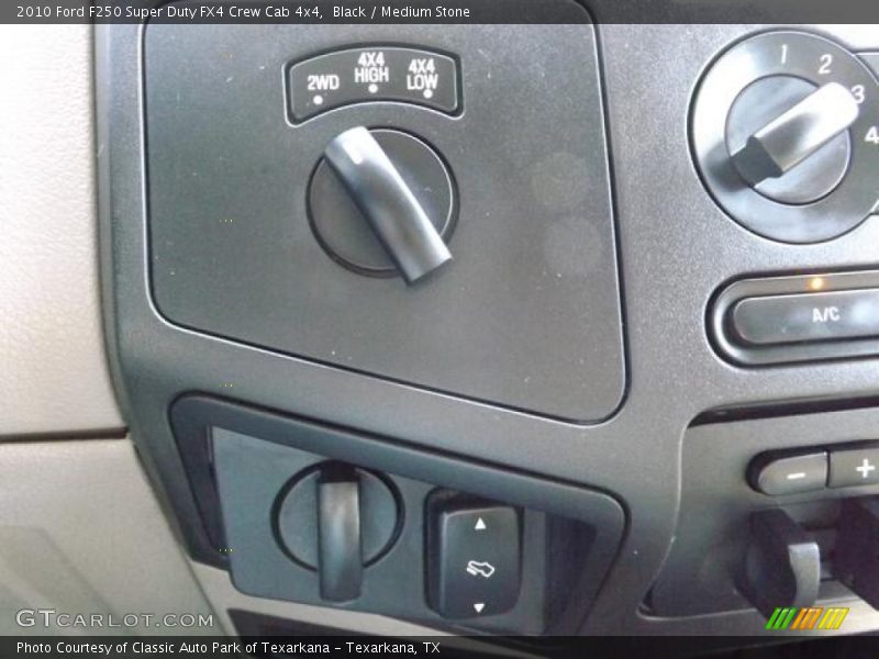 Black / Medium Stone 2010 Ford F250 Super Duty FX4 Crew Cab 4x4