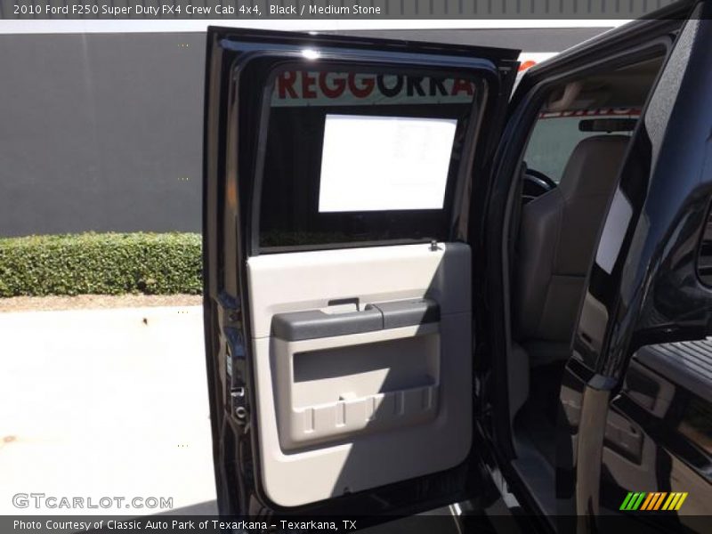 Black / Medium Stone 2010 Ford F250 Super Duty FX4 Crew Cab 4x4