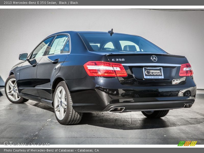 Black / Black 2013 Mercedes-Benz E 350 Sedan