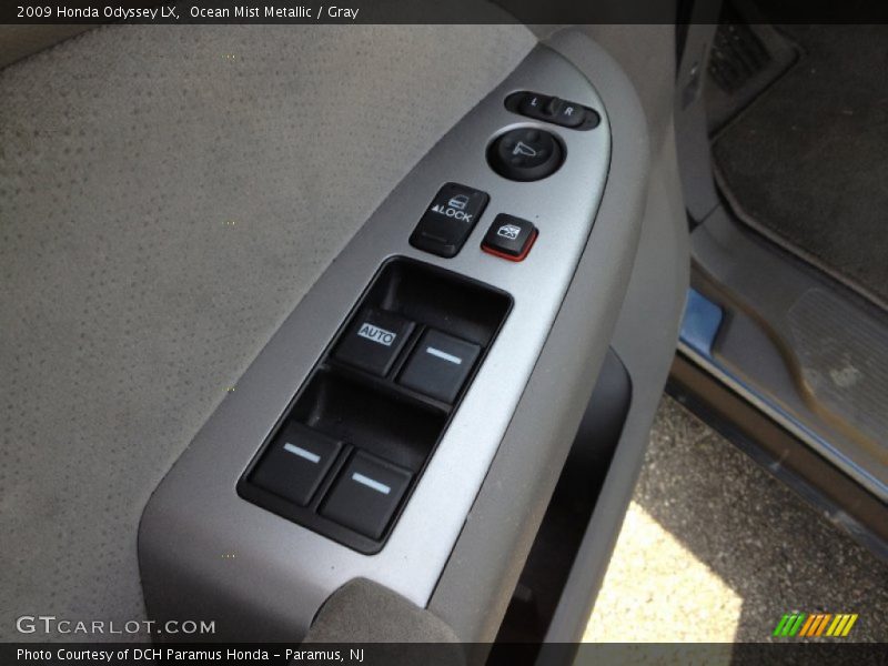 Ocean Mist Metallic / Gray 2009 Honda Odyssey LX