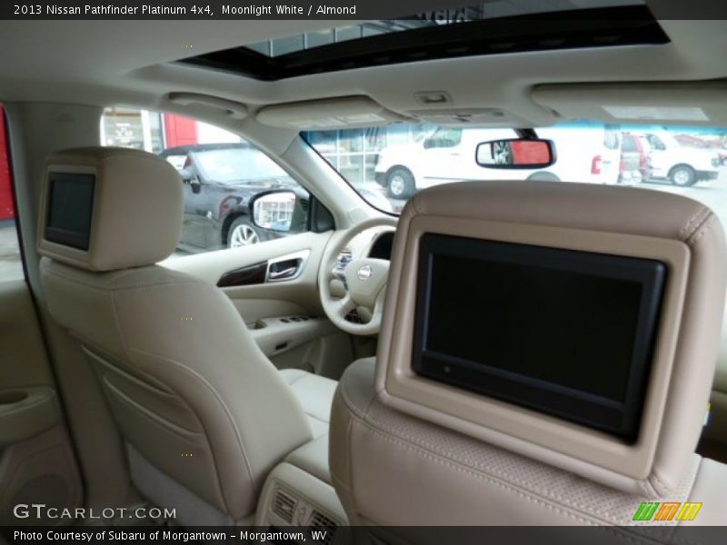 Moonlight White / Almond 2013 Nissan Pathfinder Platinum 4x4