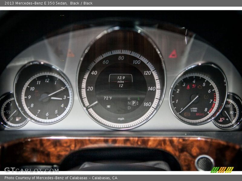 Black / Black 2013 Mercedes-Benz E 350 Sedan
