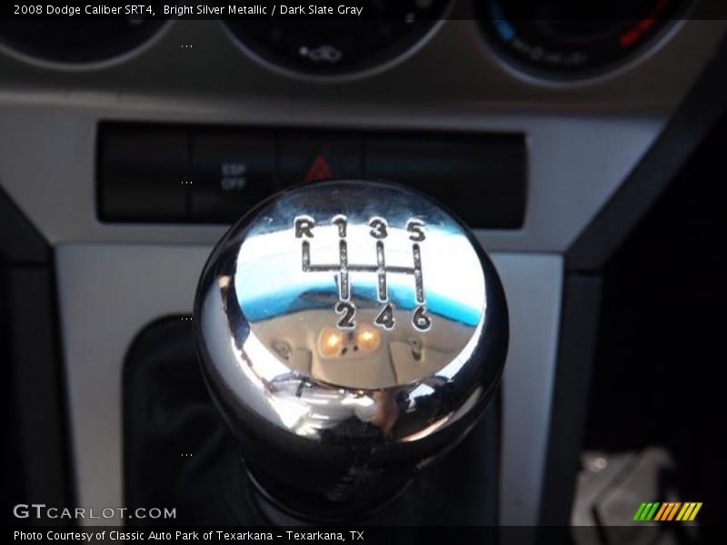 Bright Silver Metallic / Dark Slate Gray 2008 Dodge Caliber SRT4