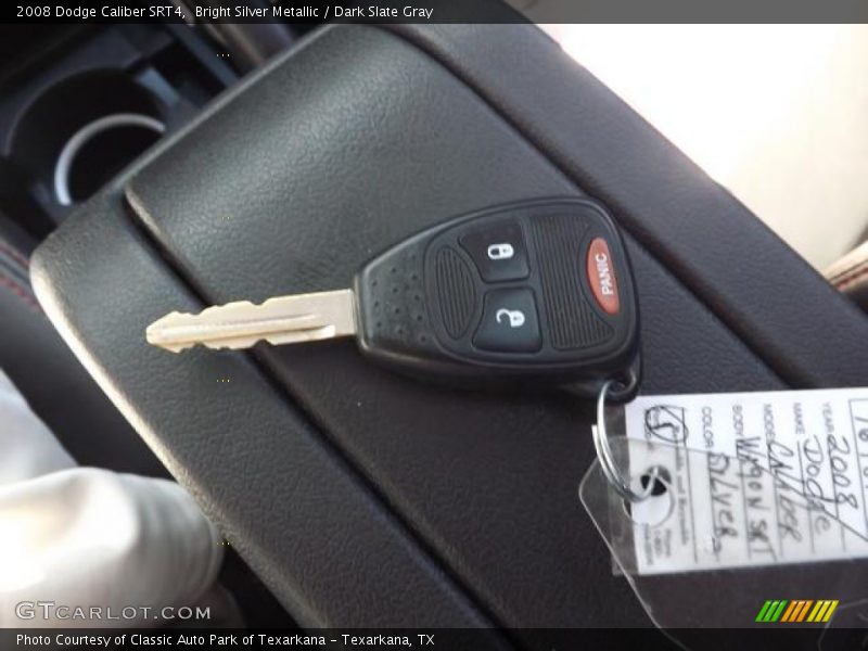 Bright Silver Metallic / Dark Slate Gray 2008 Dodge Caliber SRT4
