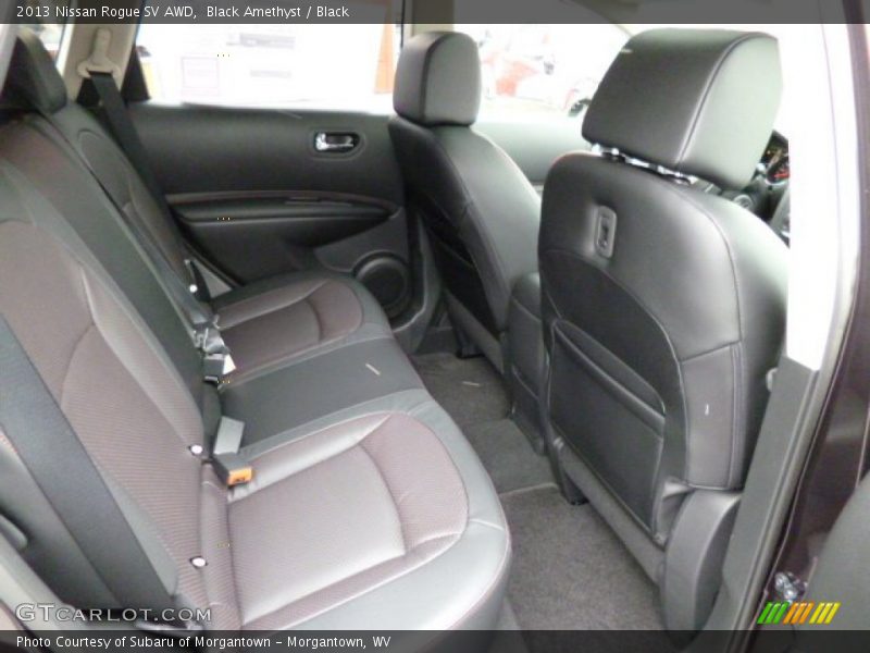 Black Amethyst / Black 2013 Nissan Rogue SV AWD