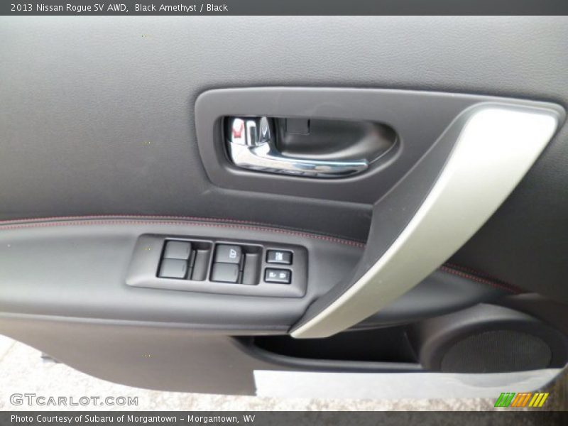 Black Amethyst / Black 2013 Nissan Rogue SV AWD