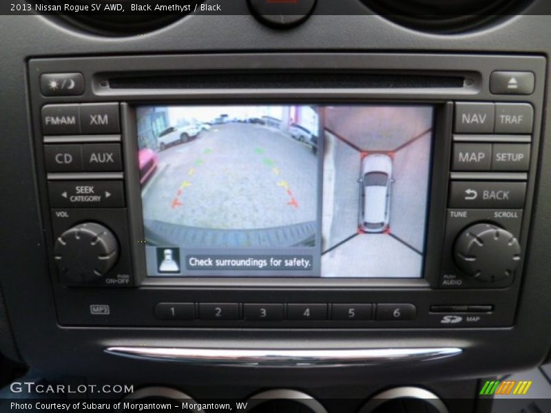 Black Amethyst / Black 2013 Nissan Rogue SV AWD