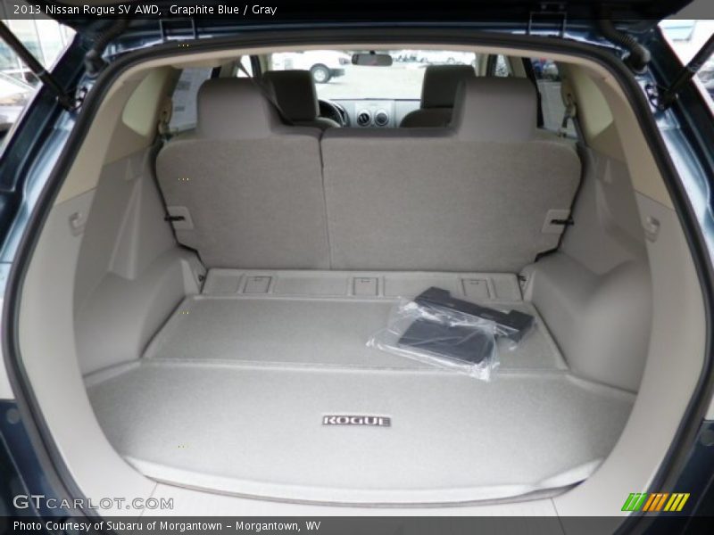 Graphite Blue / Gray 2013 Nissan Rogue SV AWD