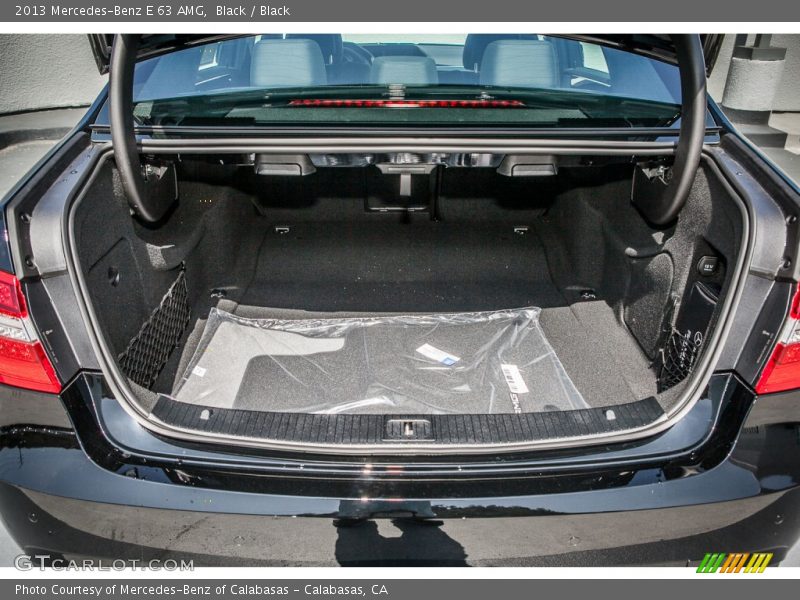 Black / Black 2013 Mercedes-Benz E 63 AMG