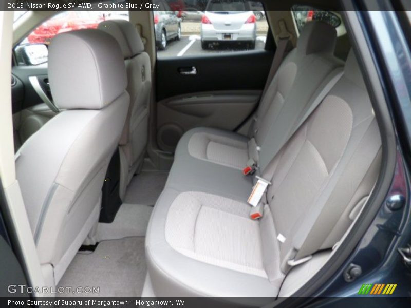 Graphite Blue / Gray 2013 Nissan Rogue SV AWD
