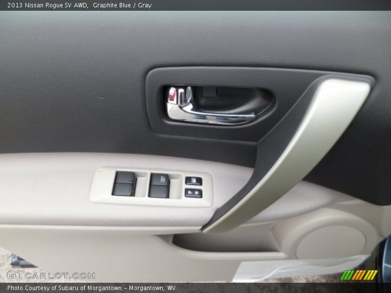 Graphite Blue / Gray 2013 Nissan Rogue SV AWD
