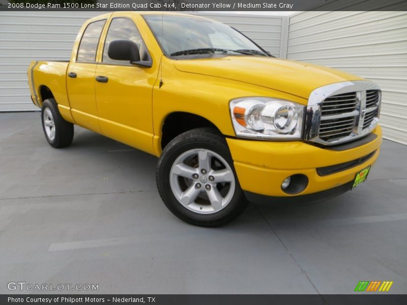Front 3/4 View of 2008 Ram 1500 Lone Star Edition Quad Cab 4x4