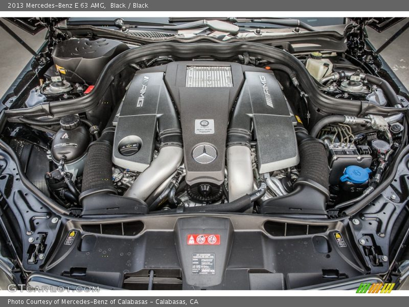  2013 E 63 AMG Engine - 5.5 Liter AMG Biturbo DOHC 32-Valve VVT V8