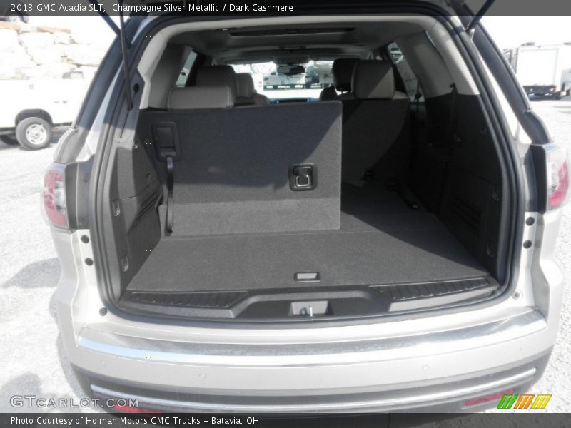 Champagne Silver Metallic / Dark Cashmere 2013 GMC Acadia SLT