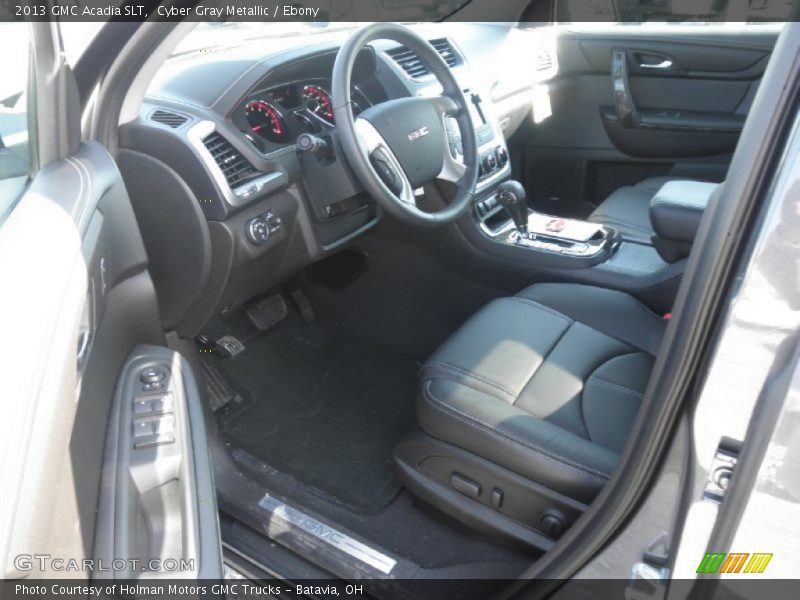 Cyber Gray Metallic / Ebony 2013 GMC Acadia SLT