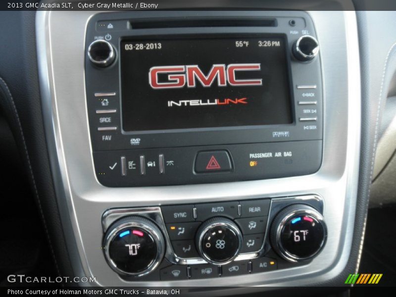 Cyber Gray Metallic / Ebony 2013 GMC Acadia SLT