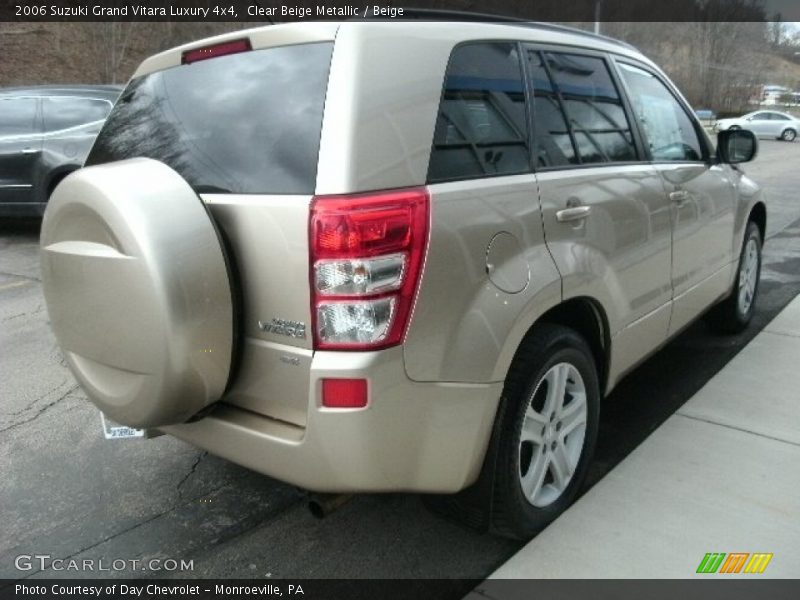 Clear Beige Metallic / Beige 2006 Suzuki Grand Vitara Luxury 4x4