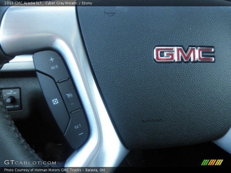 Cyber Gray Metallic / Ebony 2013 GMC Acadia SLT