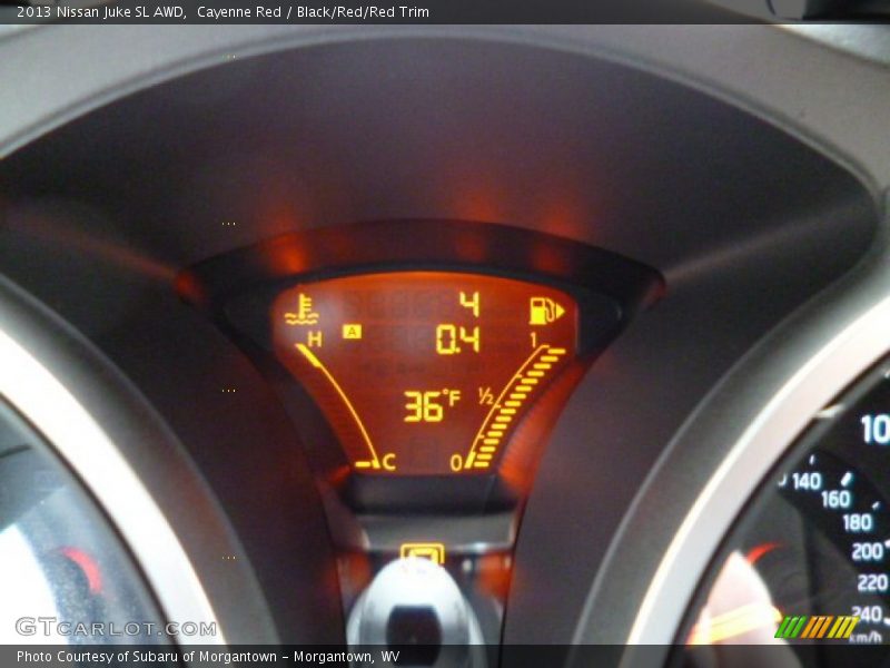 Cayenne Red / Black/Red/Red Trim 2013 Nissan Juke SL AWD