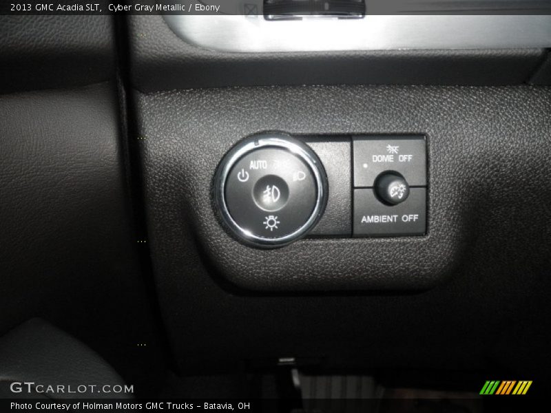 Cyber Gray Metallic / Ebony 2013 GMC Acadia SLT