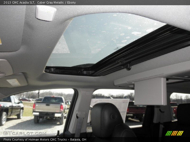 Cyber Gray Metallic / Ebony 2013 GMC Acadia SLT