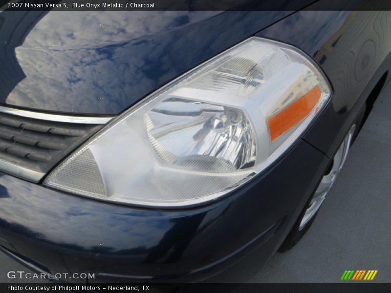 Blue Onyx Metallic / Charcoal 2007 Nissan Versa S