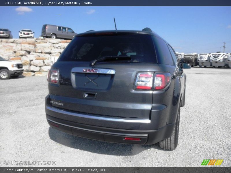 Cyber Gray Metallic / Ebony 2013 GMC Acadia SLT