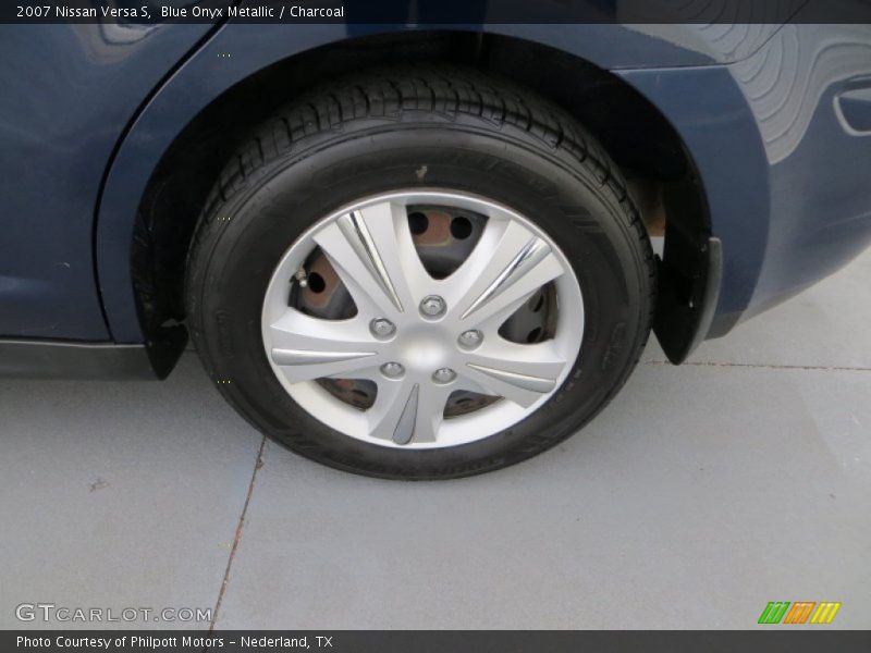 Blue Onyx Metallic / Charcoal 2007 Nissan Versa S