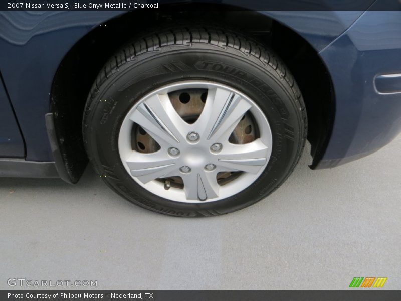Blue Onyx Metallic / Charcoal 2007 Nissan Versa S