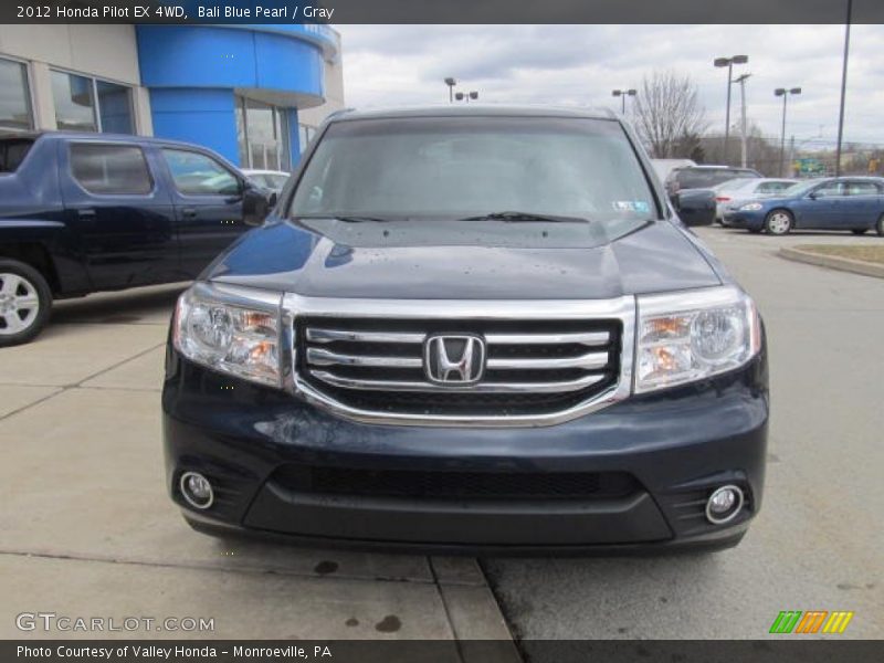 Bali Blue Pearl / Gray 2012 Honda Pilot EX 4WD