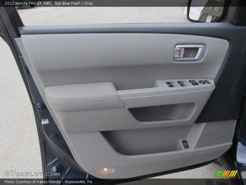Bali Blue Pearl / Gray 2012 Honda Pilot EX 4WD