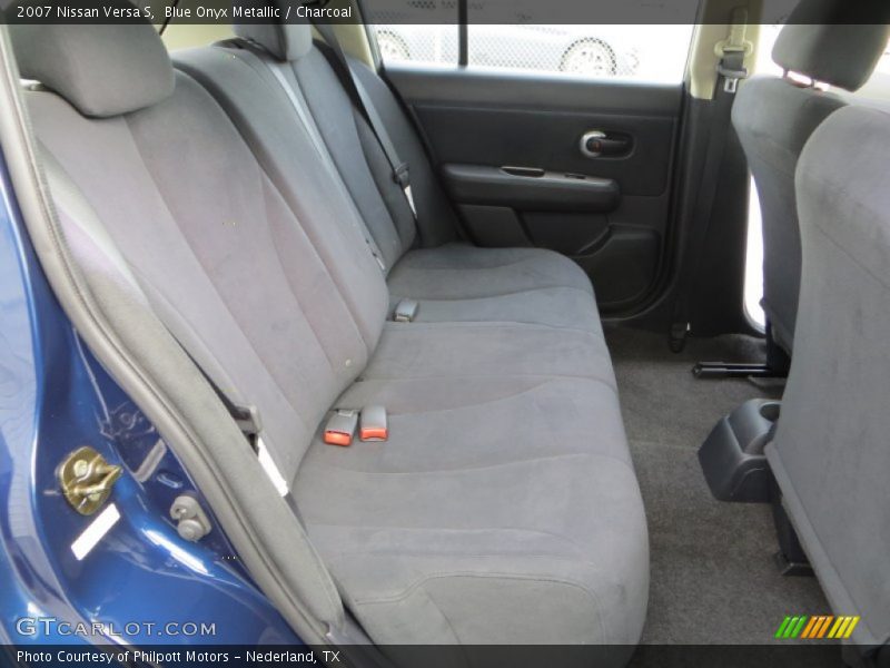 Blue Onyx Metallic / Charcoal 2007 Nissan Versa S