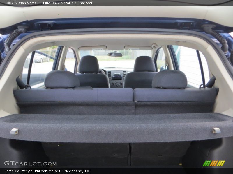Blue Onyx Metallic / Charcoal 2007 Nissan Versa S