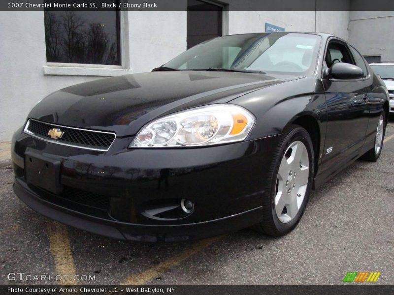 Black / Ebony Black 2007 Chevrolet Monte Carlo SS