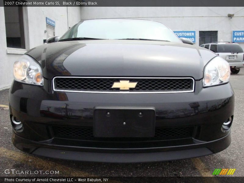 Black / Ebony Black 2007 Chevrolet Monte Carlo SS