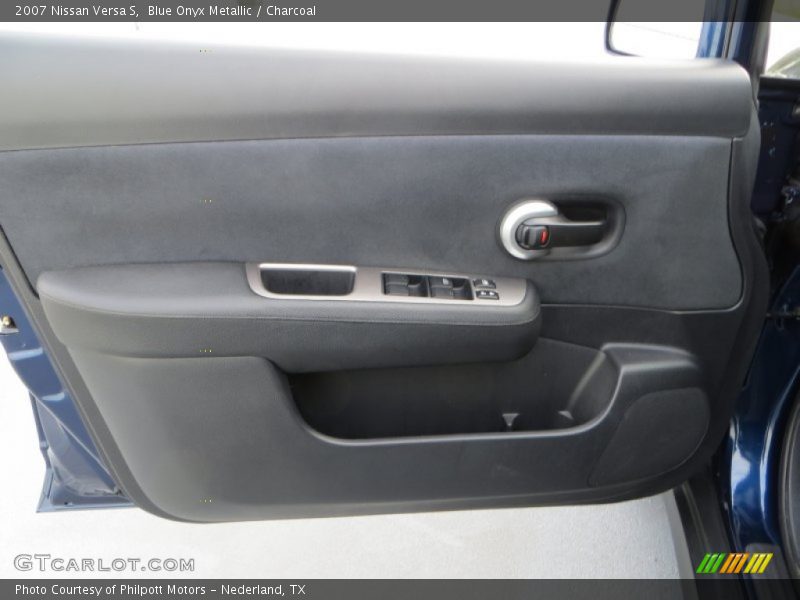 Blue Onyx Metallic / Charcoal 2007 Nissan Versa S