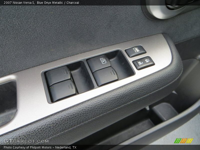 Blue Onyx Metallic / Charcoal 2007 Nissan Versa S
