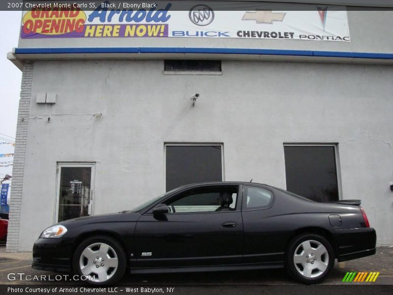 Black / Ebony Black 2007 Chevrolet Monte Carlo SS