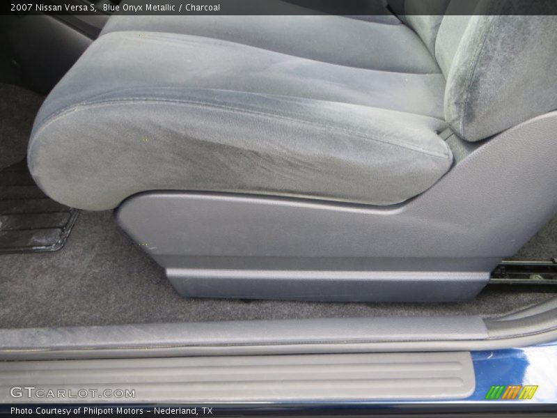 Blue Onyx Metallic / Charcoal 2007 Nissan Versa S