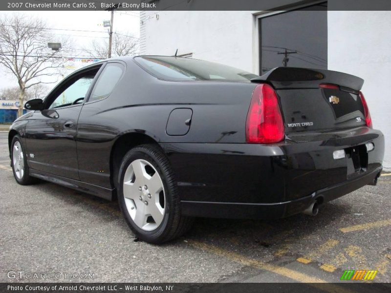 Black / Ebony Black 2007 Chevrolet Monte Carlo SS