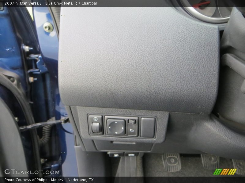 Blue Onyx Metallic / Charcoal 2007 Nissan Versa S