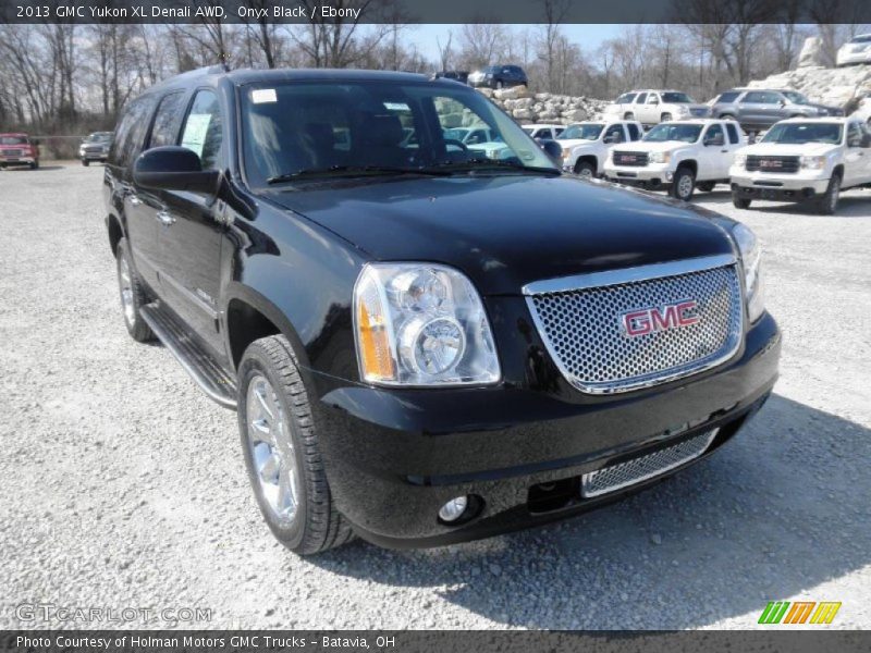 Onyx Black / Ebony 2013 GMC Yukon XL Denali AWD