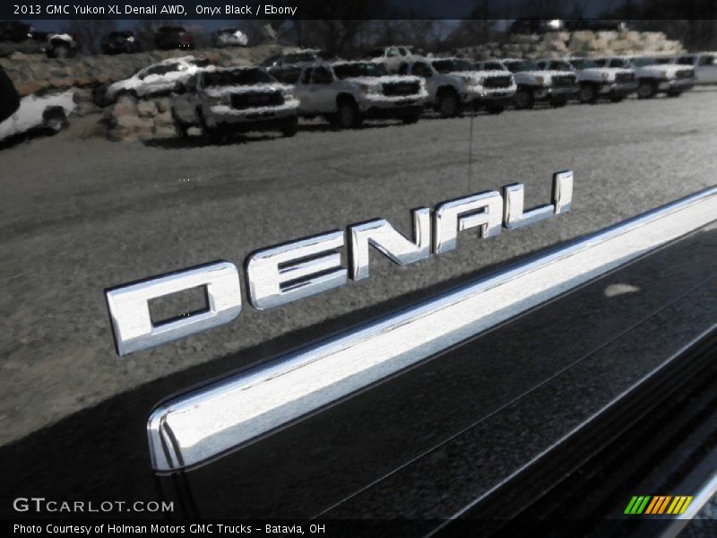 Onyx Black / Ebony 2013 GMC Yukon XL Denali AWD