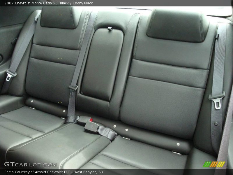 Black / Ebony Black 2007 Chevrolet Monte Carlo SS