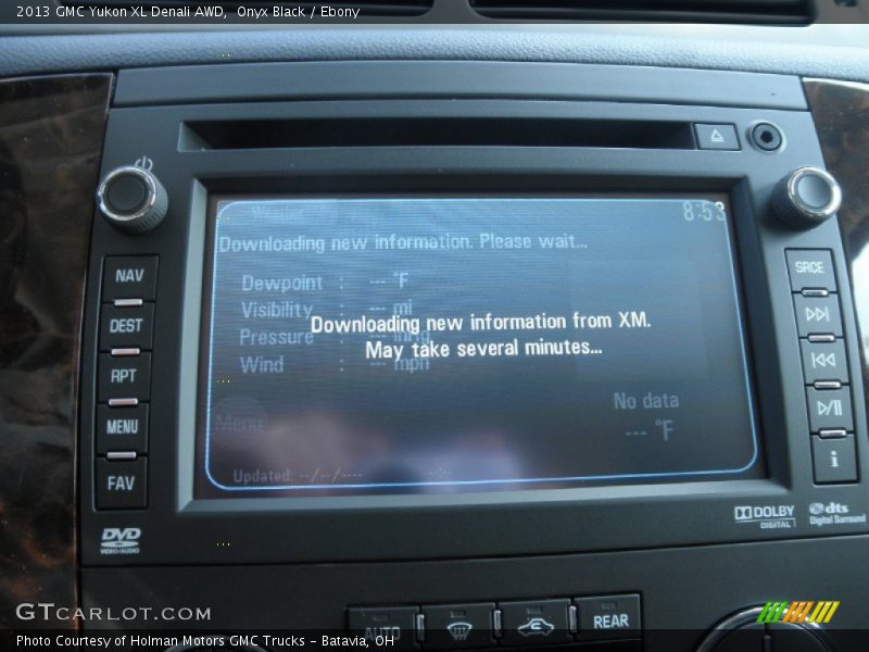 Onyx Black / Ebony 2013 GMC Yukon XL Denali AWD