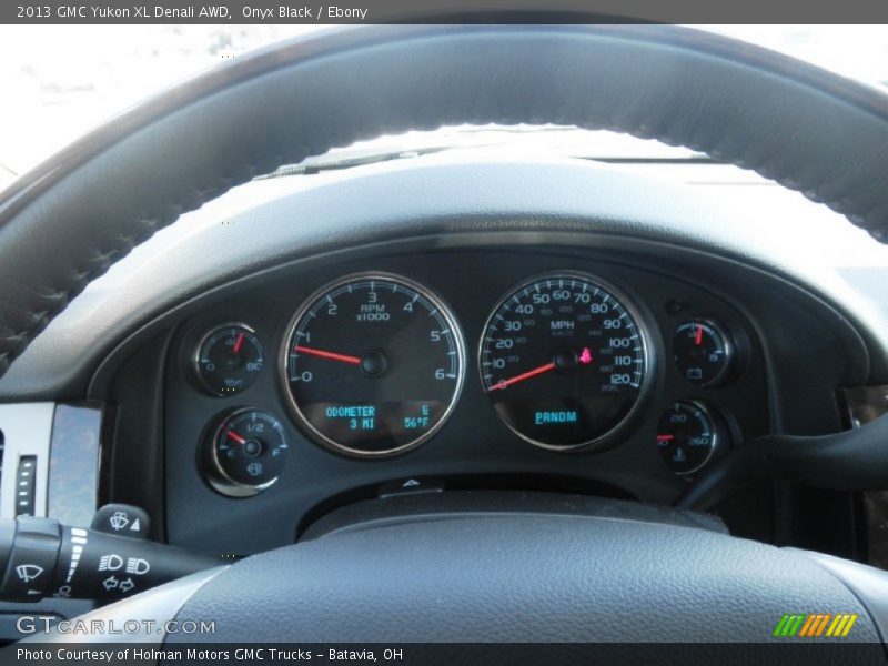 Onyx Black / Ebony 2013 GMC Yukon XL Denali AWD
