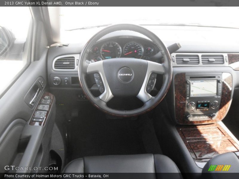 Onyx Black / Ebony 2013 GMC Yukon XL Denali AWD