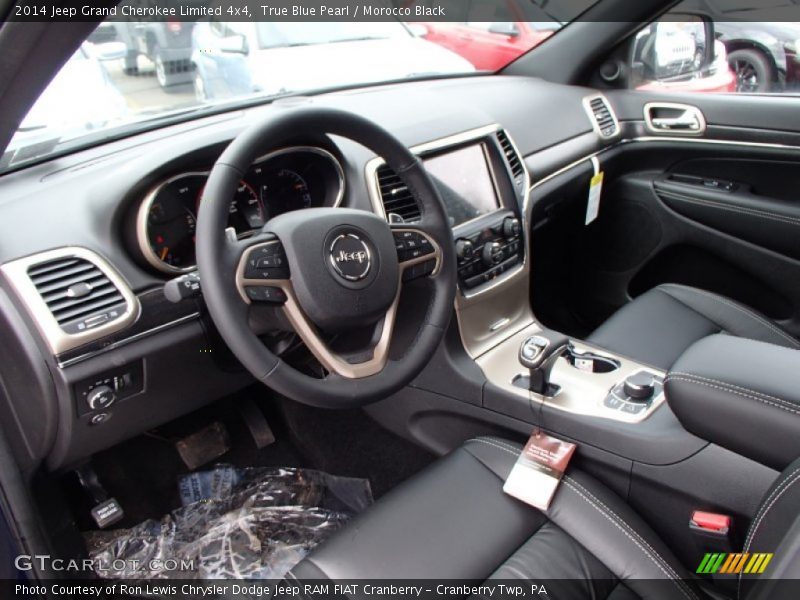 Morocco Black Interior - 2014 Grand Cherokee Limited 4x4 