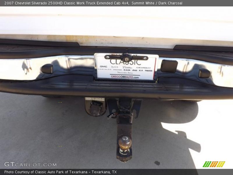 Summit White / Dark Charcoal 2007 Chevrolet Silverado 2500HD Classic Work Truck Extended Cab 4x4