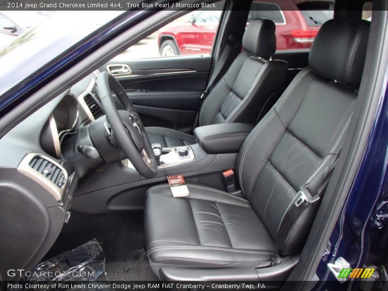 Front Seat of 2014 Grand Cherokee Limited 4x4